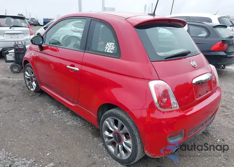 2015 Fiat 500 Sport z USA, uszkodzony, nr VIN 3C3CFFBR9FT721766